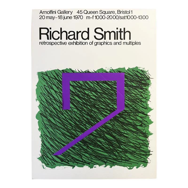 Bramble 1970 Poster by Richard Smith (Arnolfini Gallery,1970) - Image 4