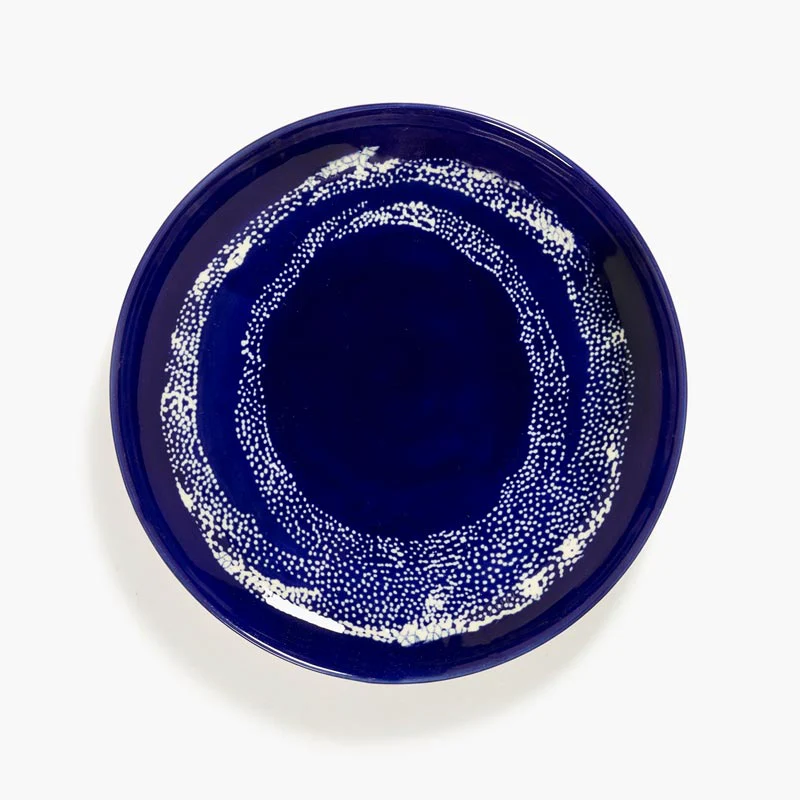 Feast plate - dark blue with white dots, 19cm - des. Yotam Ottolenghi for Serax - Image 7